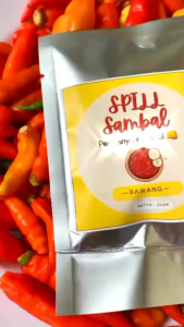 SAMBAL BAWANG BUNDLE 2PCS 50GR+50GR BEST SELLER / SAMBAL HOMEMADE / SPILL SAMBAL / SAMBAL KELUARGA TANPA PENGAWET