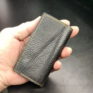DOMPET STNK KULIT ASLI WARNA HITAM