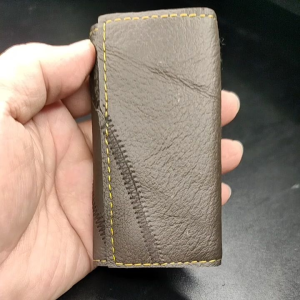 Gantungan Kunci Mobil Gantungan Kunci Motor Bahan Kulit Asli Tahan Bakar Warna Coklat