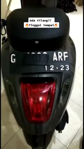 Breket Plat Nomer Magnet Vespa Matic: Pemilihan & Penggunaan