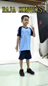 Setelan Seragam Olahraga TK/PAUD Celana Pendek/Seragaman