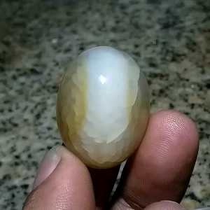 Asli Batu Akik Pandan Semu Nanas 3cm KS4