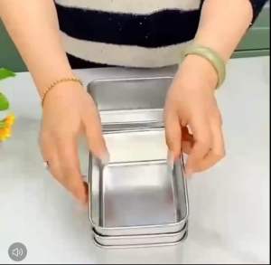 Kotak Makan Stainless Multifungsi Tahan Panas dengan Tutup - Wadah Bekal Makanan Praktis