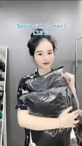 FREESHIP - HÌNH THẬT Set 3 món áo khoác tay dài + áo croptop cúp ngực sẵn mút phối xích + quần bí giả váy chất xốp đẹp