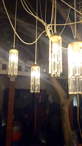 Bộ 10 Đèn Thả Chuông Pha Lê Sang Trọng Siêu Sáng