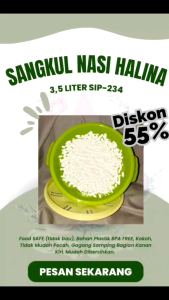 Sangkul Nasi Shinpo Halina 35 L SIP 234