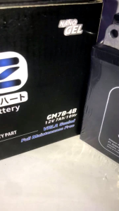 AKI KERING KNZ GM7B-4B 12V 7Ah/10Hr MOTOR TIGER NOUVO SCORPIO OLD Z