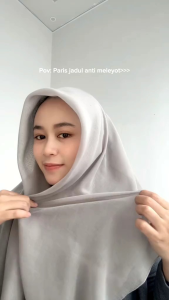 Hijab Paris Segi Empat / Jilbab Paris Jadul