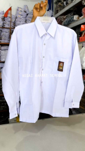 Baju Sekolah SMA SMK Bahan Twist Licin Lengan Panjang Jumbo Big Size Martin