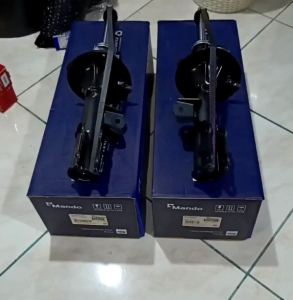 546500X100 546600X100 [2PCS] FRONT SHOCK ABSORBER FOR HYUNDAI i10 MANDO BRAND (54650-0X100 / 54660-0X100)