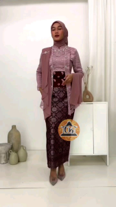 Set Kebaya Kutu Baru Kebaya Lamaran Kebaya Wisuda Tunangan Laksmi Set baju batik kekinian Kebaya set rok free selendang