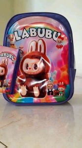 Tas  Ransel Labubu Tas Anak Sekolah Perempuan Labubu TK SD Tas Anak Labubu Viral