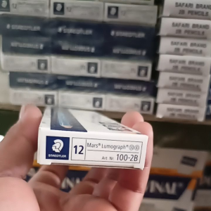 PENSIL 2B STAEDLER ISI 12PCS MARS LUMOGRAPH