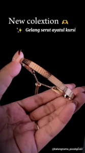 Gelang Brackles Ayat Kursi: Aksesoris Islami yang Penuh Berkah