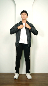 jaket parasut  /jaket olahraga/bersepeda/joging/ lari