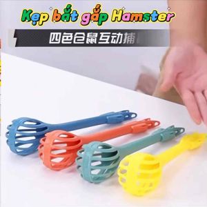 Kẹp Bắt Hamster Nhím Nhỏ An Toàn Chống Cắn Chất Liệu Nhựa Cao Cấp 2 Mức Điều Chỉnh Tiện Lợi Cho Thú Cưng Nhỏ