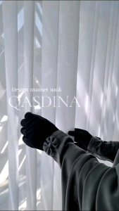 Nacita Indonesia | Qasdina Set soft pad | Set Gamis Manis Simple Elegan