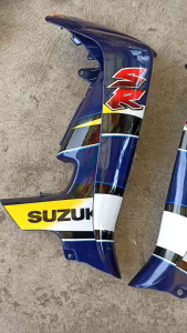Sayap Suzuki Smash 110 Lama 2002 s/d 2005 Warna Biru Plus Lis Stiker