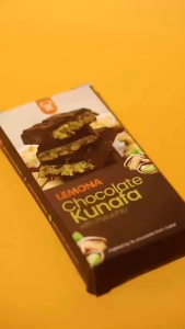 Coklat dubai LEMONA CHOCOLATE KUNAFA With Pistachio berat 70 gram
