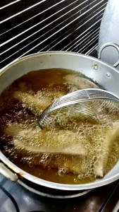 Keropok Lekor Petak Tebal 50pcs/100pcs Vacuum Packed Fish Sausage