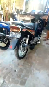 knalpot tornado gs gx AHM standar racing hitam crom Fiz r Alfa Jetcool Rc100 Bravo 2tak suara garing