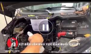 Thuốc Đuổi Chuột - Xịt Đuổi Chuột NHẬT BẢN SAMURAI -  dùng cho xe ôtô và dùng trong nhà - 100% tự nhiên