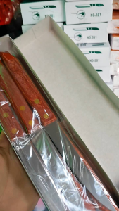 Hộp 12 Dao Thái Lan Gọt Trái Cây Cán Gỗ