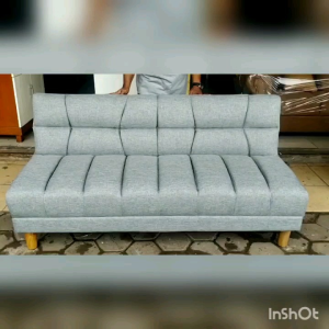 Sofa Bed Rekleding Kain Kanvas/trinityjayafurniture