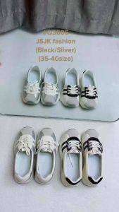 JESSICASTORE Women Retro Style Breathable Low Top Tennis Skate Shoes with Round Toe