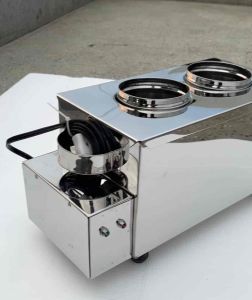 2-Hole WATER Heater Immersion Spoon Fork Sterilizer with Automatic ON and OFF Single Temperature NO DIAL