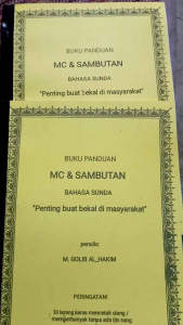 BUKU PANDUAN MC & SAMBUTAN BAHASA SUNDA