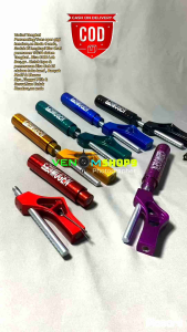 Tongkat Persneling MANUAL UNIVERSAL  BISA DI ATUR UKURAN TINGGI PENDEK SENDIRI  BISA CODSHIFT KNOBSHIFT KNOP Tuas persnelingTuas gigi Mobil/Car/Truck/Truk Bisa COD