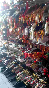 Wayang Semar Warna Emas