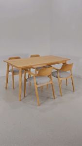 Meja Makan Set Kursi Hiroshima 4 Kayu Jati Produksi Jepara Bahan Kayu Jati Berkualitas