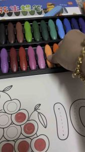 7/12/24 Colors Y-PLUS Crayon Non Toxic & Safe 👏🆕Yplus 创新花生蜡笔
