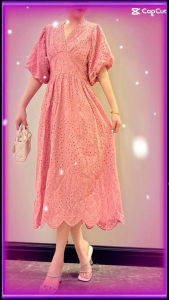 TM 59004 Dress Senorita embroidery cotton dress katbol import