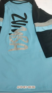 baju senam zumba stip tangan 3/4