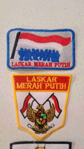 BET BORDIR EMBLEM LMP LASKAR MERAH PUTIH