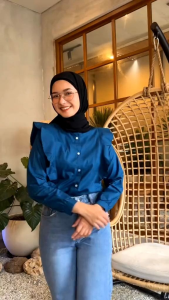 Zia Blouse Atasan Wanita: Pilihan Terbaik untuk Kemeja Wanita Bahan Linen