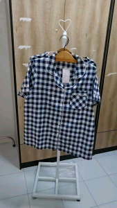 (พร้อมส่ง)ชุดนอนเนื้อผ้ามัสลิน แขนสั้น ขาสั้น ผ้านุ่ม เนื้อผ้ายิ่งซักยิ่งนิ่ม