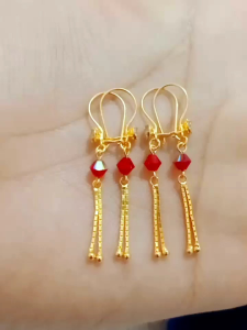 ANTING DEWASA PERAK 925 LAPIS MAS