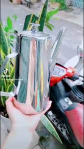 Ấm inox 2L dáng cao đựng trà đựng cafe nước lẩu - Bình đựng nước dáng cao inox 2L