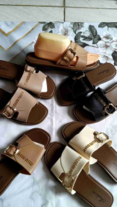 Sandal Jelly Sandal Slop Wanita | Sandal Slop Wanita Jelly Empuk | Sandal Jelly | Sendal Karet Cewek 2559-S3