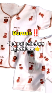 Baju Bayi Stelan lengan panjang kutung dan pendek baju bayi new born usia 0 - 3 bulan 18 pcs / 9 stel 27 pcs 6 pcs 3 pcs 1 pcs