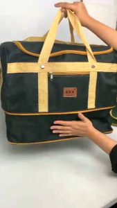 Tas Pakaian Polos AKZ/ Travel Bag Tingkat Praktis/ Best Seller Tas Mudik