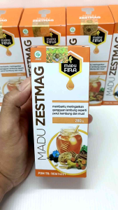 Madu Zestmag Asli Obat Asam Lambung Asli - Herbal Asam Lambung Ampuh GERD Maag Tukak Lambung Mual Kembung