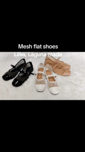 MESH- NET FLAT SHOES- LILIW LAGUNA MADE