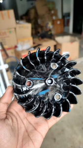 Forged biru tutup kipas magnet beat scoopy fi esp 2012-2019