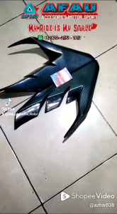 SIRIP SAMPING KANAN DAN KIRI KAWASAKI NINJA 250 FI FULL CARBON CLUP