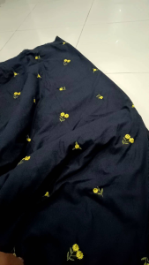 KAIN KATUN BORDIR MOTIF BUNGA